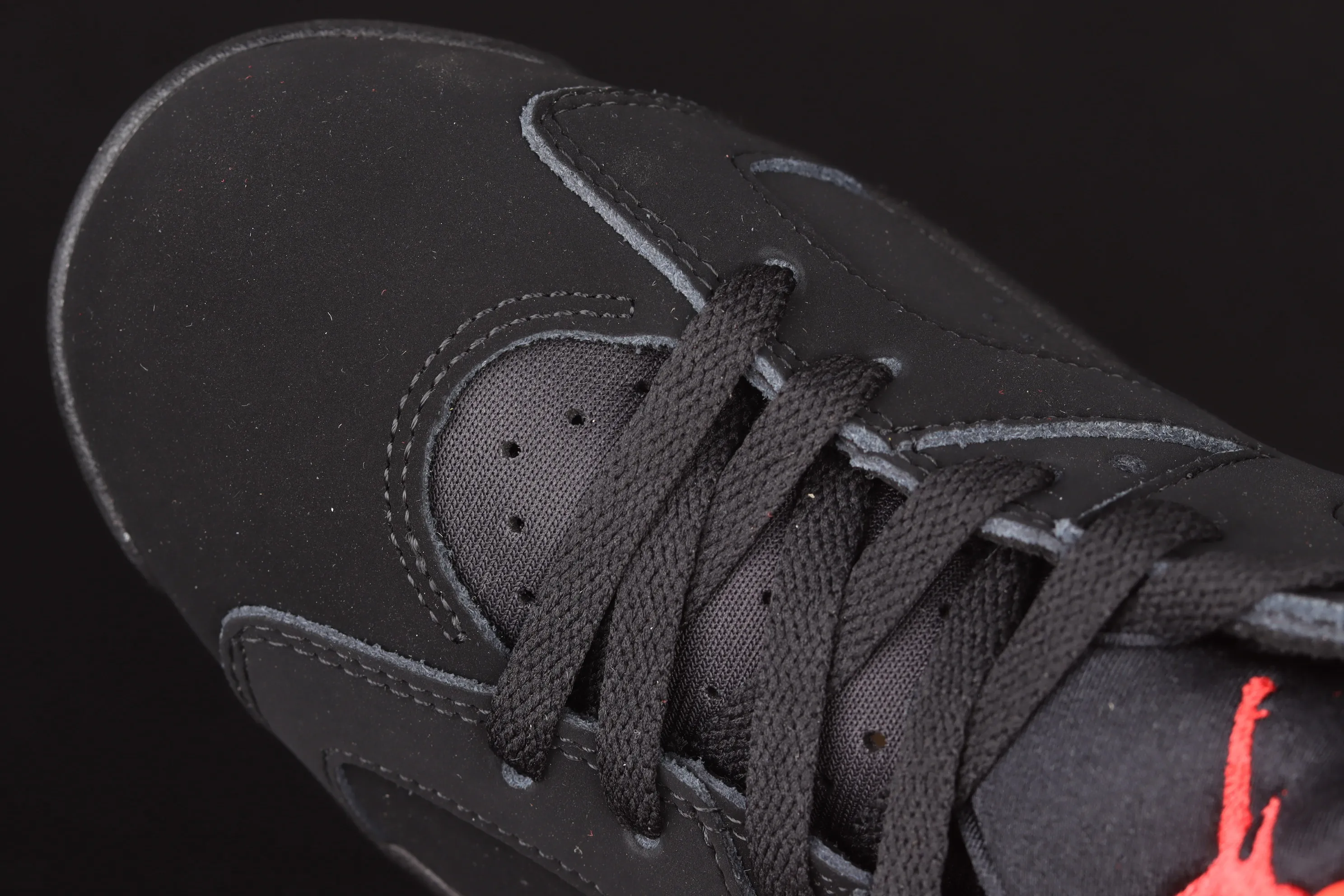 All categories Air Jordan Jordan series basketball shoes Air Jordan 6 G version Air Jordan 6 Infrared AJ6 black red Joe 6 black infrared 3M reflective basketball men's shoes 384664-060